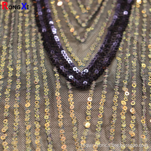 3mm New Design Reversible Sequin Fabric Wholesale